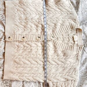 Cyrus Cream Cable Knit Cardigan